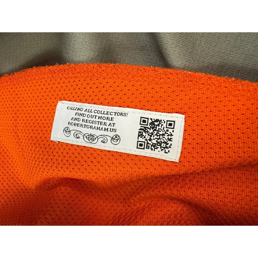 Robert Graham X Jogger Pants Men 2XL Gray Tailored Fit Cargo Pocket 40x31 Travel